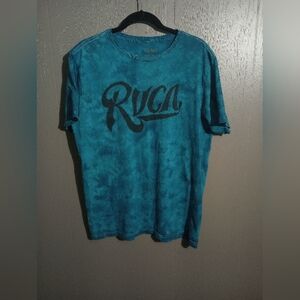 Blue RVCA Tie Dye Tshirt